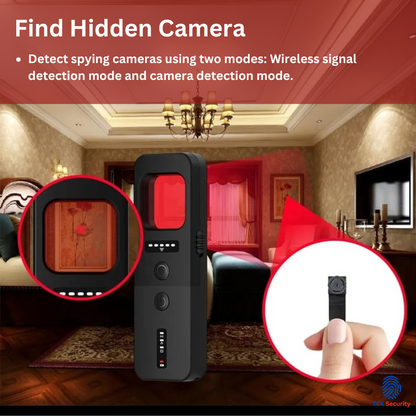 Smart Detector for Detecting Hidden Cameras and GPS Trackers